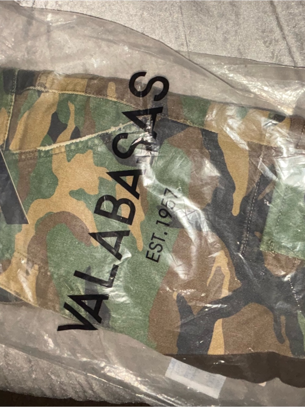Valabasas Men's Camo Cargo Pants - Green/Brown